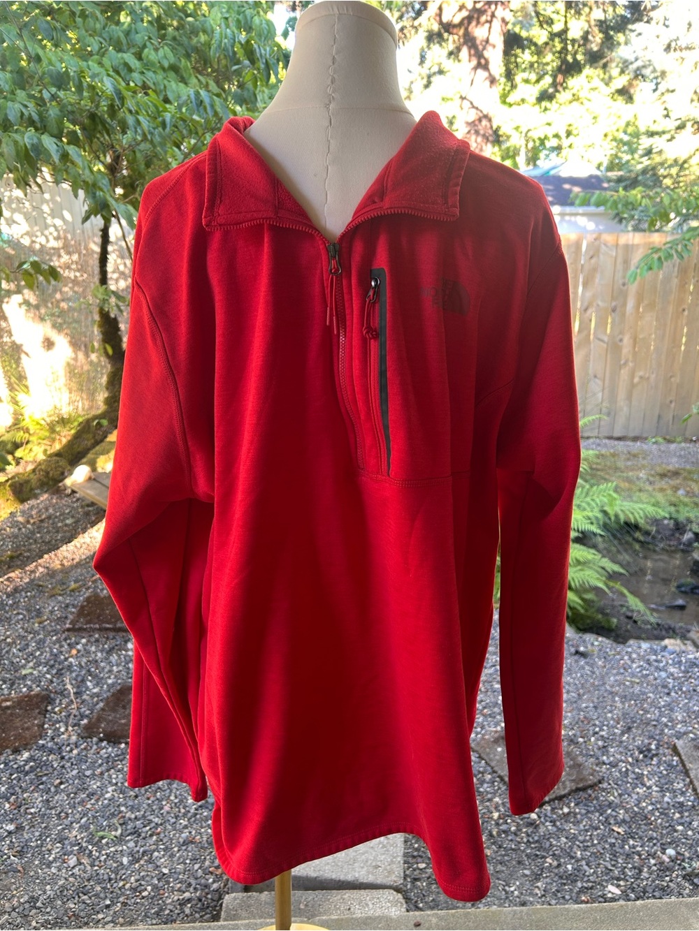 The North Face Men's Canyonlands 1/4-Zip Fleece Pullover - Size XXL
